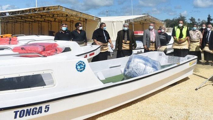 Boats presented to local communities who were affected by tsunami