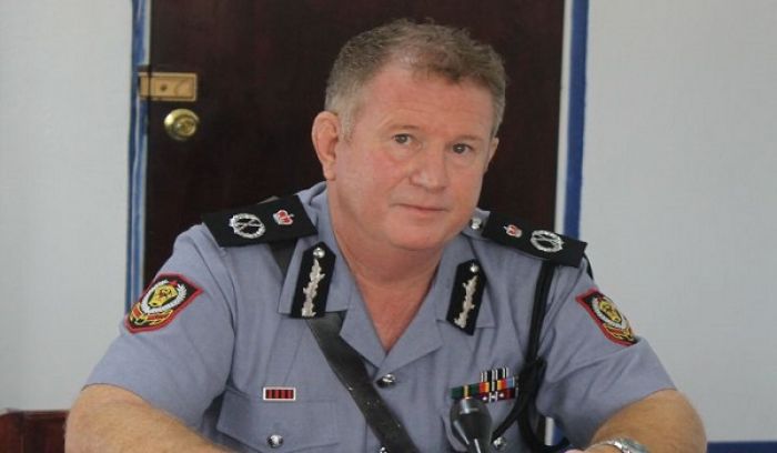 Tonga Commissioner of Police Stephen Caldwell