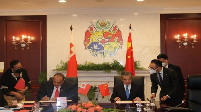 Official visit of H.E WANG YI Foreign Minister of the People’s Republic of China to Tonga