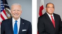 President Biden a &amp;  Viliami Va’inga Tōnē  Ambassador of  Tonga to the United States of America