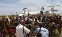 Prime Minister of Papua New Guinea Peter O&#039;Neill in Bougainville