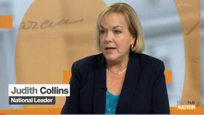 NZ National Party Leader Judith Collins