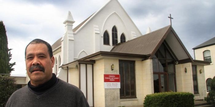 Tonga Havea is one of three lay preachers at the Oamaru Tongan Methodist Parish Photo: ODT