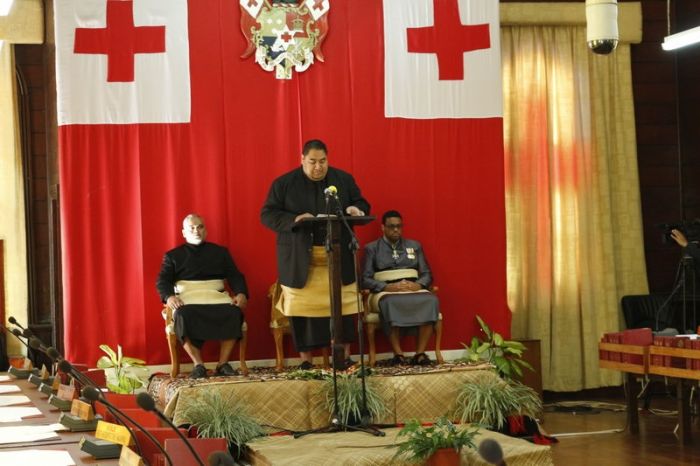 L-R Lord Vaha&#039;i, Lord Kalaniuvalu Fotofili &amp; Lord Fakafanua