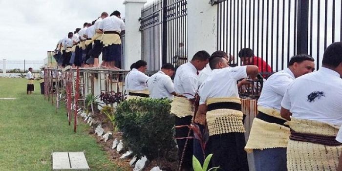 Ko hono vali &#039;e he kau faifekau Mamonga &#039;a &#039;aa &#039;o e Palasi faka-Tu&#039;i teuteu ki he Hilifaki Kalauni 2015