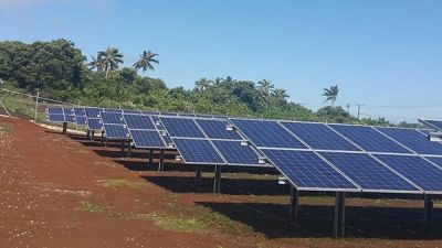 Tonga targets to achieve the 70% clean energy target by 2030