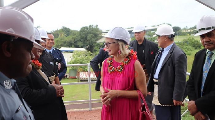 Minister opened new training facility for Tonga Fire &amp; Emergency