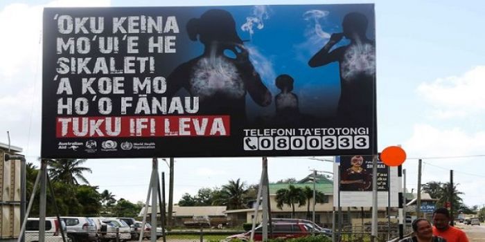 Youth smoking reduces in Tonga