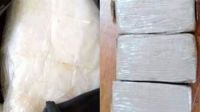 Police recovered 14 kilograms of washed-up cocaine