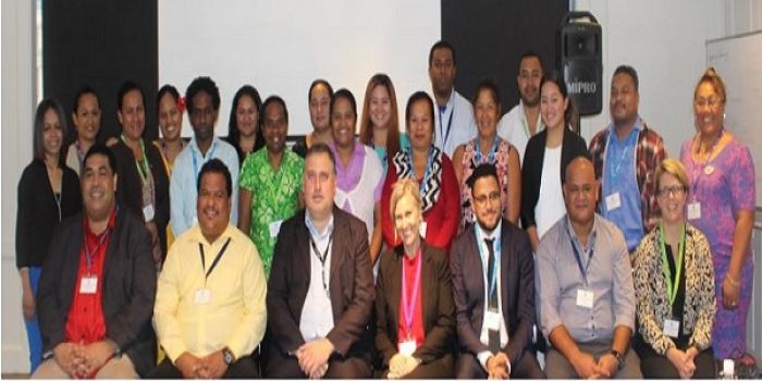 Image of the workshop participants and facilitators