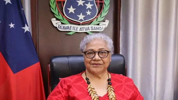 Samoa&#039;s Prime Minister Fiame Naomi Mata&#039;afa 