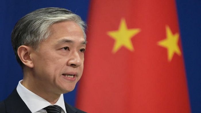 China&#039;s Foreign Ministry spokesman Wang Wenbin announced China had signed a security pact with Solomon Islands. Photo: AFP