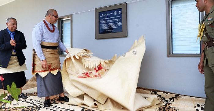 HM King Tupou VI officially opens Vava’u Emergency Coordination Center