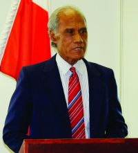 Prime Minister of Tonga Hon. &#039;Akilisi Pohiva