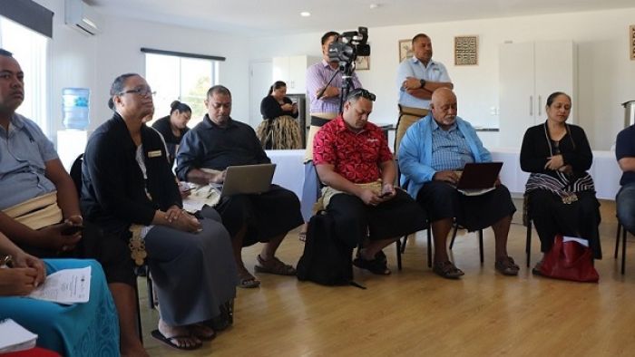 Participating members at the House of Tonga at Mailetaha