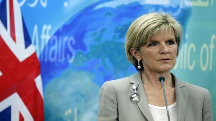 Australian foreign minister Julie Bishop.Australian foreign minister Julie Bishop. Photo: AFP