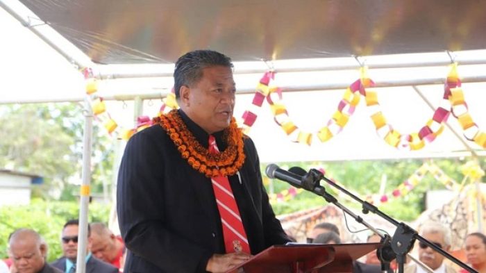 Acting Prime Minister Hon. Poasi Mataele Tei