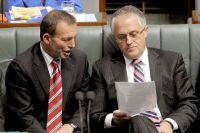 Tony Abbot Former Prime Minister and Malcolm Turnbull new Prime Minister of Australia