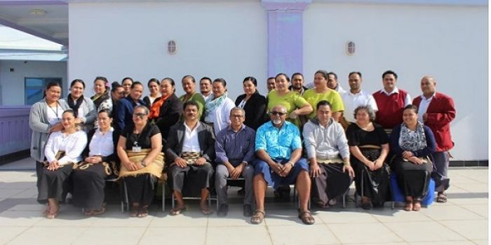 Tonga Mapping and iCAT workshop participants.