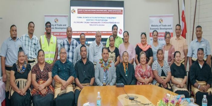 Fakaivia Pule&#039;anga ngaahi pisinisi ngaohi pe fo’u koloa fakaloto fonua (Tongan made products)