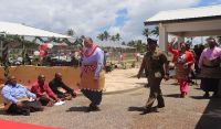 Ko e Tama Tu&#039;i Tupou VI &#039;i he lolotnga &#039;a e katoanga Huufi Falemahaki Niu&#039;ui