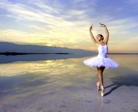 Eliana Vaha&#039;i at the Great Salt Lake. Photo Credit: Christopher Krause          