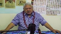 The leader of the HRPP party, Tuilaepa Sailele Malielegaoi Photo: RNZ Pacific/Tipi Autagavaia