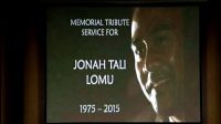 Memorial Tribute Service for Jonah Tali Lomu