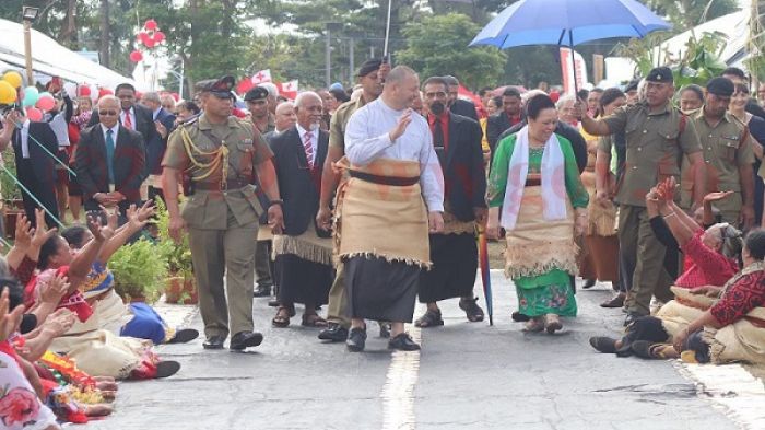 HM King Tupou VI officially opened Tongatapu Agricultural Show 2019