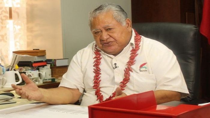 Samoa&#039;s Prime Minister Tuilaepa Sailele Malielegaoi 