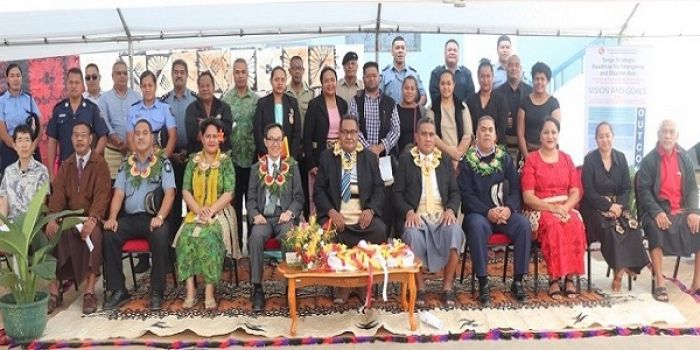 Launching of Tonga Strategic Roadmap for Emergency and Disaster Risk Management