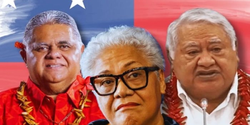 Samoa's political leaders go round and round:...